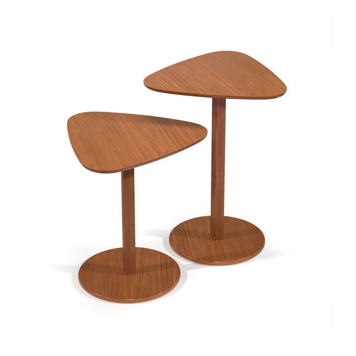 Conjunto com 2 Mesas Laterais Paris Nature