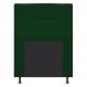 Cabeceira Estofada Dama 90 cm Solteiro Com Botonê Suede Verde - Amarena Móveis