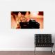 Painel Fotográfico Adesivo Gato mordendo câmera- Grande 90x135cm