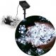 Pisca Cordão Flores Cerejeira Solar Externo 5M 20LEDs Branco