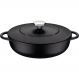 Panela Fritadeira Arrozeira 28cm Tramontina Trento Ferro Esmaltado Antiaderente com Tampa