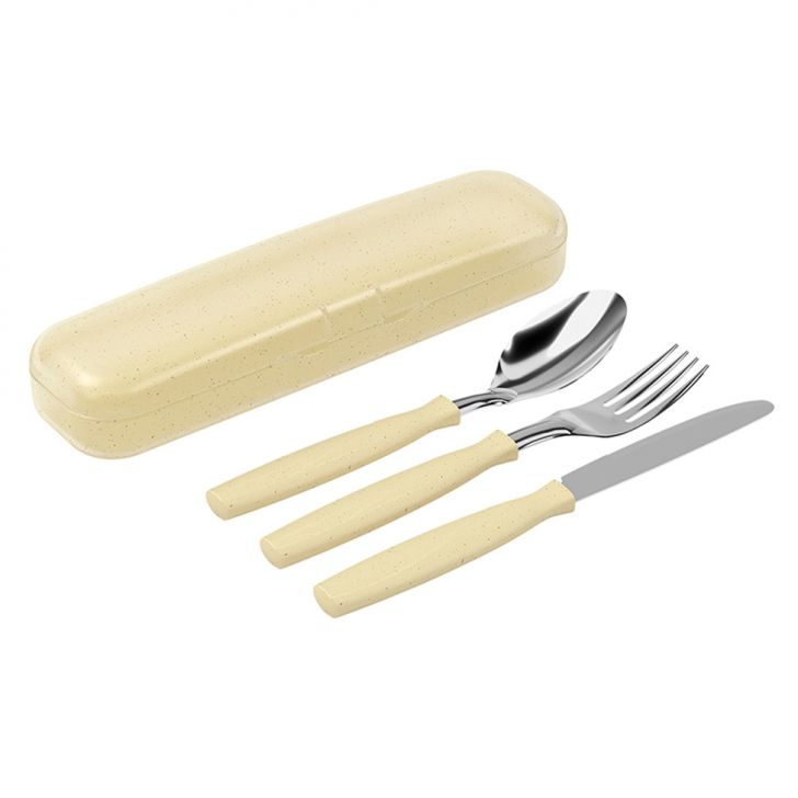 Kit de Talheres Nutri Bege