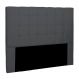 Cabeceira King Verona Suede Cinza