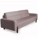 Sofá 02 Lugares Para Sala de Estar Marvin 150 cm D02 Veludo Rosê C-305 - Lyam Decor
