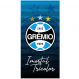 Toalha de Praia Times de Futebol Grêmio 70x140cm Imortal Tricolor