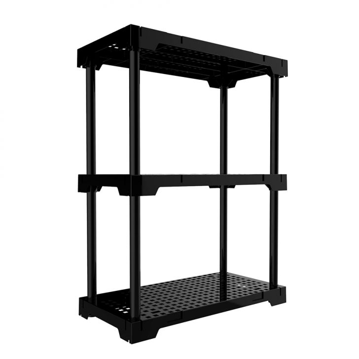 Estante Poly Preta (87x75 cm)