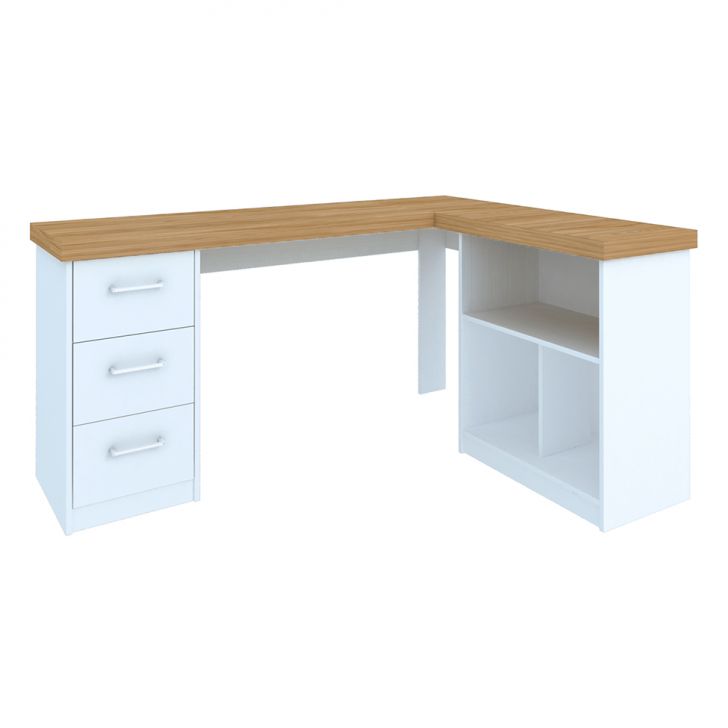 Escrivaninha Mali Olmo e Branca