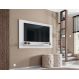 Painel p/ Tvs com Prateleira e dupla instalação Branco