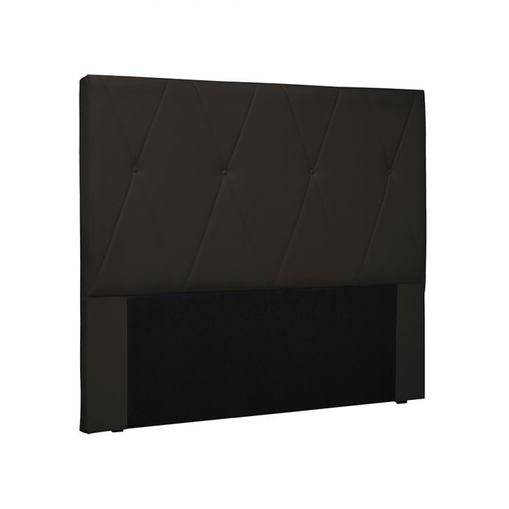 Cabeceira Queen Aquilla Poliuretano Marrom