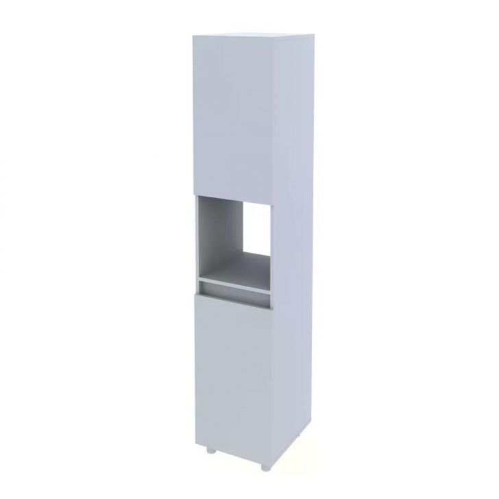 Armário para Bebedouro 02 Portas BL3312 Branco Tecno Mobili