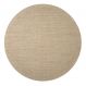 Tapete Natural Redondo Sisal (150x150cm) Polar