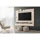Bancada Suspensa Decorativa Cora 1.8 Calacata/Off-White