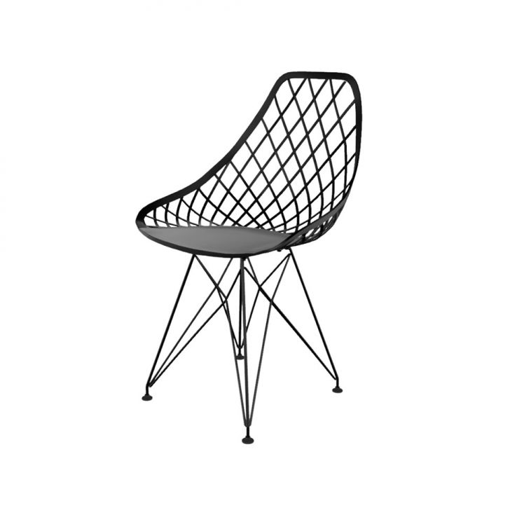 Cadeira Kayla Eiffel Preta