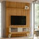 Rack Painel Para TV Nightshade Cumaru Opala