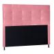 Cabeceira King 1,95m Berlim Suede Rosa - Pallazio