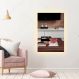 Espelho Lapidado Bisotê Iluminado com Led Quente - 70X90 cm