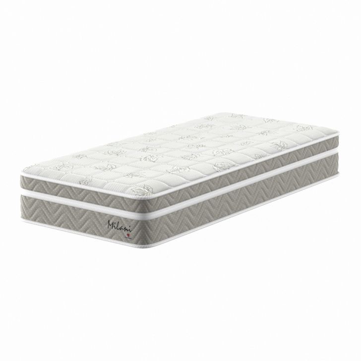Colchão Solteiro Milani Mola Verticoil (26x88x188) Bege