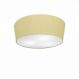 Plafon Cone Md-3003 Cúpula em Tecido 12/40x35cm Algodão Crú - Bivolt