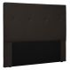 Cabeceira Estofada Cama Box Casal King Size Aquilla 195cm Corano Marrom - Desk Design