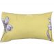 Jogo de Fronha Microfibra Estampada 47x70cm Amarelo