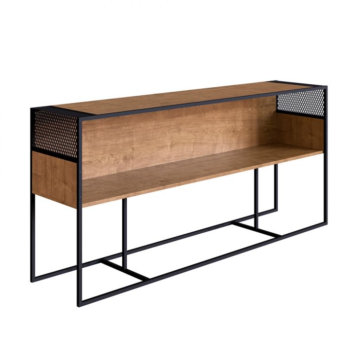 Aparador York Vermont e Preto 160 cm