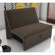 Sofá Cama para Descanso Galway Suede Cappuccino