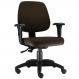 Cadeira Giratória Job L02 Executiva Ergonomica Escritório Suede Marrom - Lyam Decor