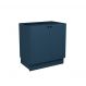 Balcão de Cozinha sem Tampo Évora 2 Portas Azul Orion 80 cm