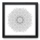 Quadro Decorativo - Mandala - 400qddp