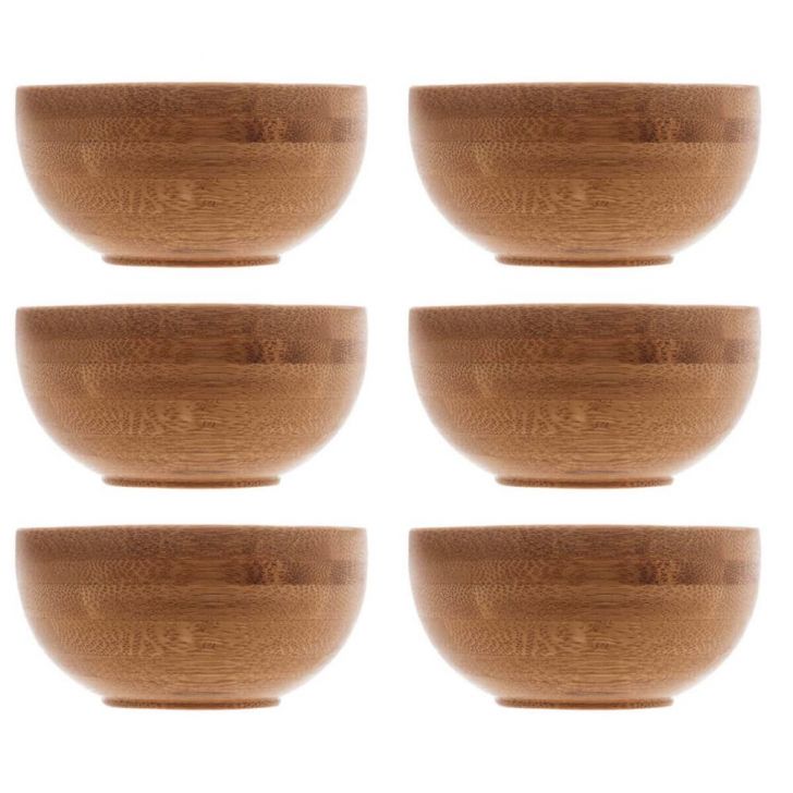 Kit 6 Molheiras Lyor Restaurante Bambu Verona 8x4cm Cumbuca