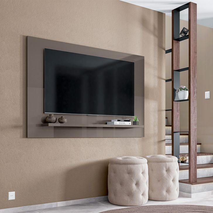 Painel para TV até 60 Polegadas Safira Cinza