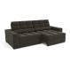 Image of Sofá 4 Lugares Retrátil e Reclinável Deluxe Veludo Chumbo KA161UP61SQWMOB