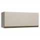 Armário Aéreo 80 cm 1 Porta Basculante Crema Nice Madesa