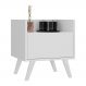 Gabinete Armário Banheiro 40cm Retrô Multimóveis V5037 Branco