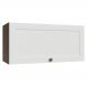 Armário Aéreo 70 cm 1 Porta Basculante Rustic/Branco Vik Madesa