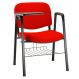 Cadeira Escolar Universitária para Auditórios Linha Hotel Vermelho