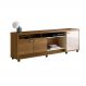 Rack para TV 75 Polegadas Foggia Imbuia Off White