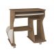 Mesa para Computador Cem Pinho e Off White