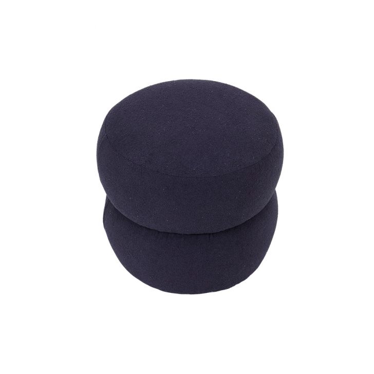 Puff Respiro Poliéster Azul