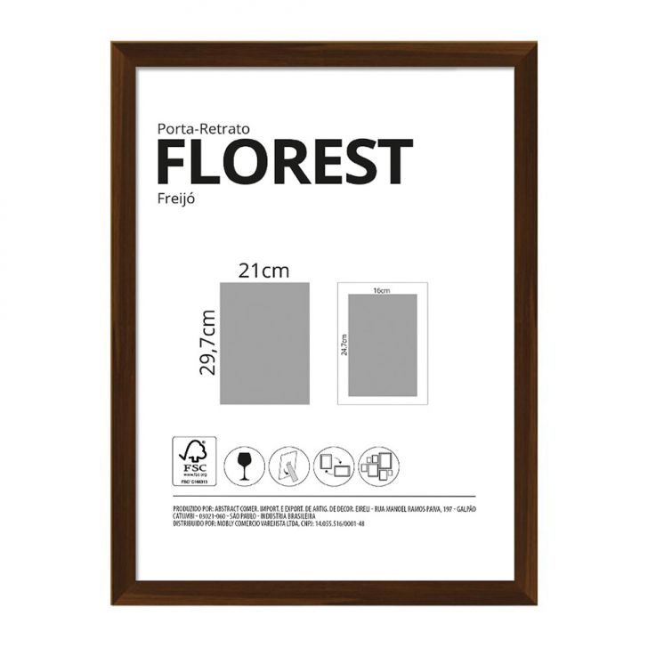Porta-Retrato 21x29 Florest Freijó
