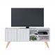 Rack para TV até 50 Polegadas Space Branco Fosco Colibri Móveis