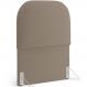 Cabeceira Cama Box 100cm Orgânica Lanna W01 Bouclê Bege - Lyam Decor