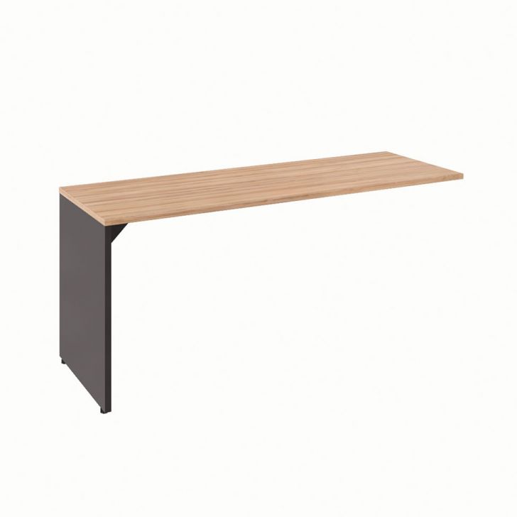 Mesa Dinâmica Shelf Ameixa e Preta 170 cm