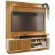Estante Home Tv 65 Pol 1 Porta 160 cm Ares Cinamomo Off White MADETEC