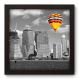 Quadro Decorativo - New York - 22cm x 22cm - 086qnmap