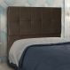 Cabeceira Casal 1,60m Lisboa Suede Marrom Dal Poz Estofados