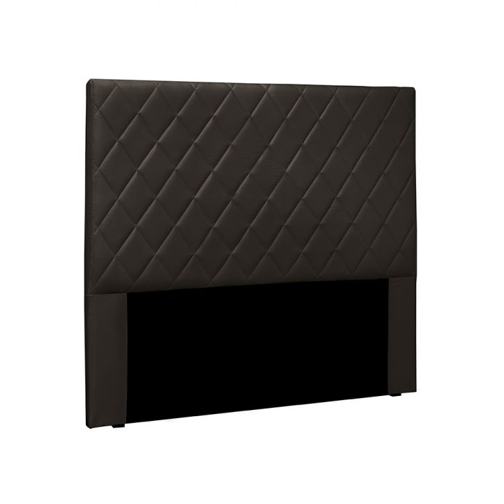 Cabeceira King Esmeralda Poliuretano Marrom