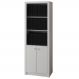 Armário Estante Alto para Escritório Home Office ME4110 MDP Branco G69 - Gran Belo