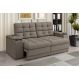 Sofá Confort Premium 1,70m Assento Retrátil/Reclinável porta copos e USB Suede Capuccino - XFlex Sofas