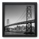 Quadro Decorativo - Golden Gate - 33cm x 33cm - 055qnmbp